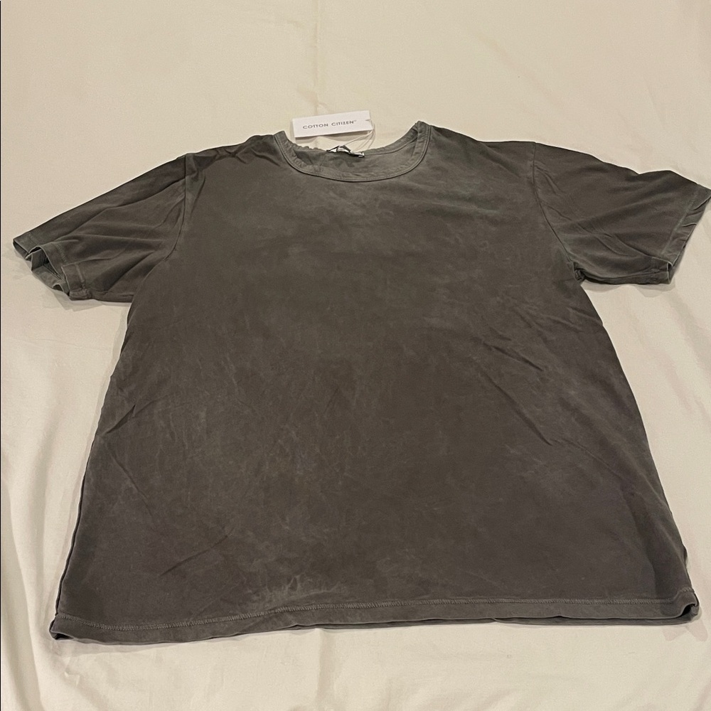 Cotton Citizen Charcoal Short Sleeve Tee